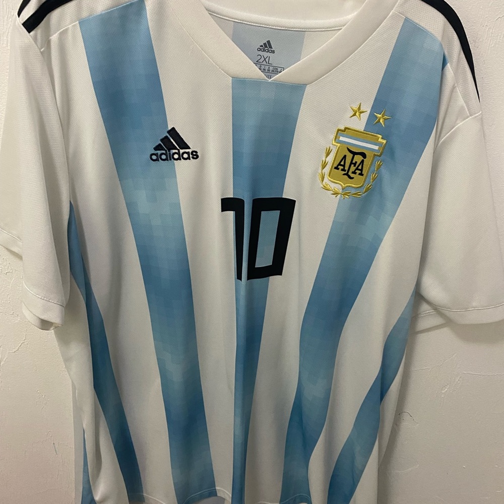 Adidas Messi Argentina Jersey